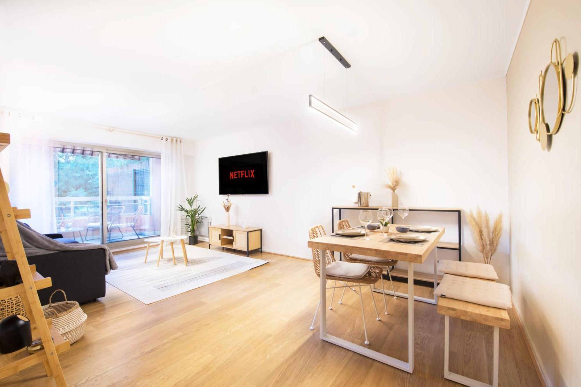 Appartement Renove - Terrasse - Parking - Bm 니스 외부 사진
