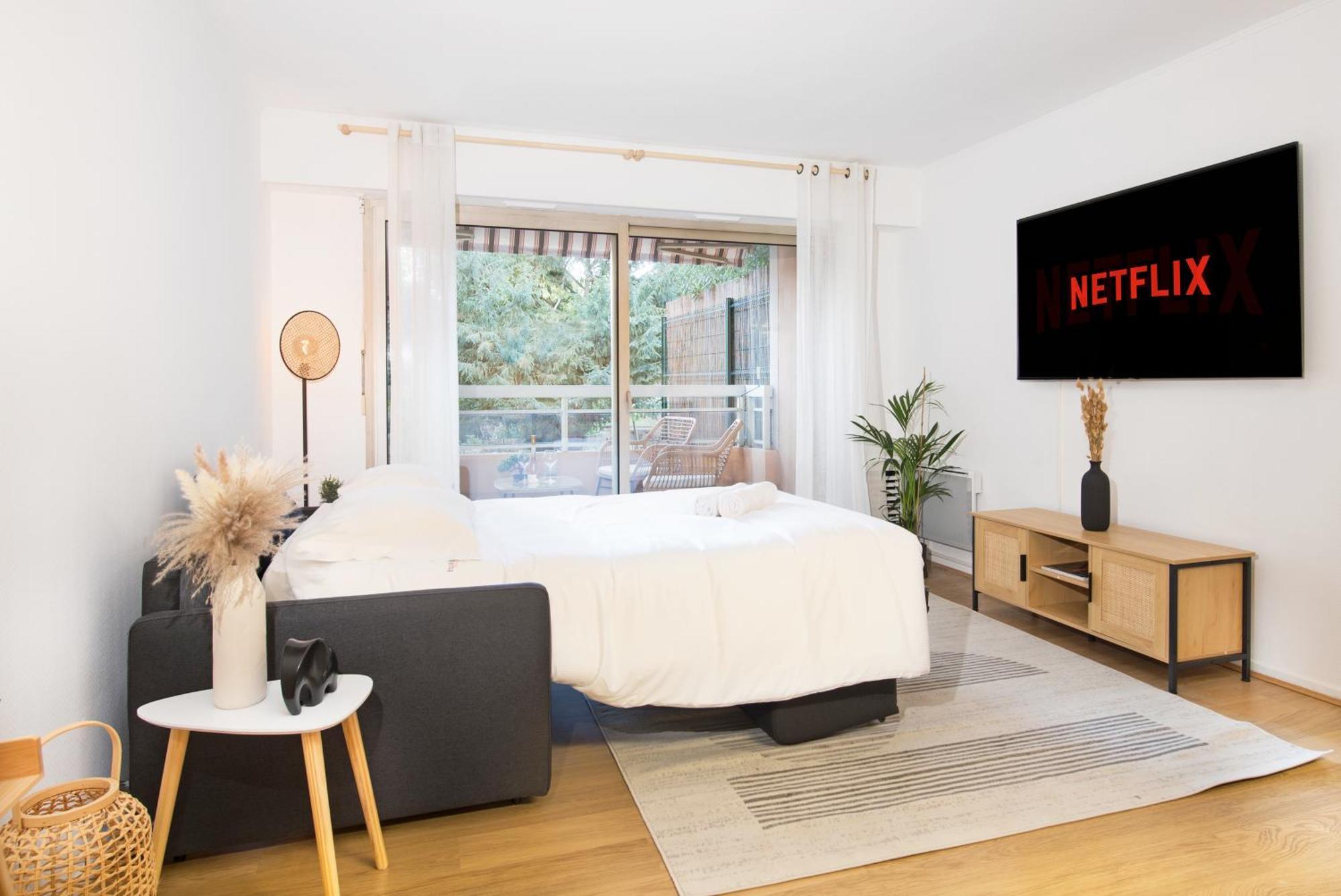 Appartement Renove - Terrasse - Parking - Bm 니스 외부 사진